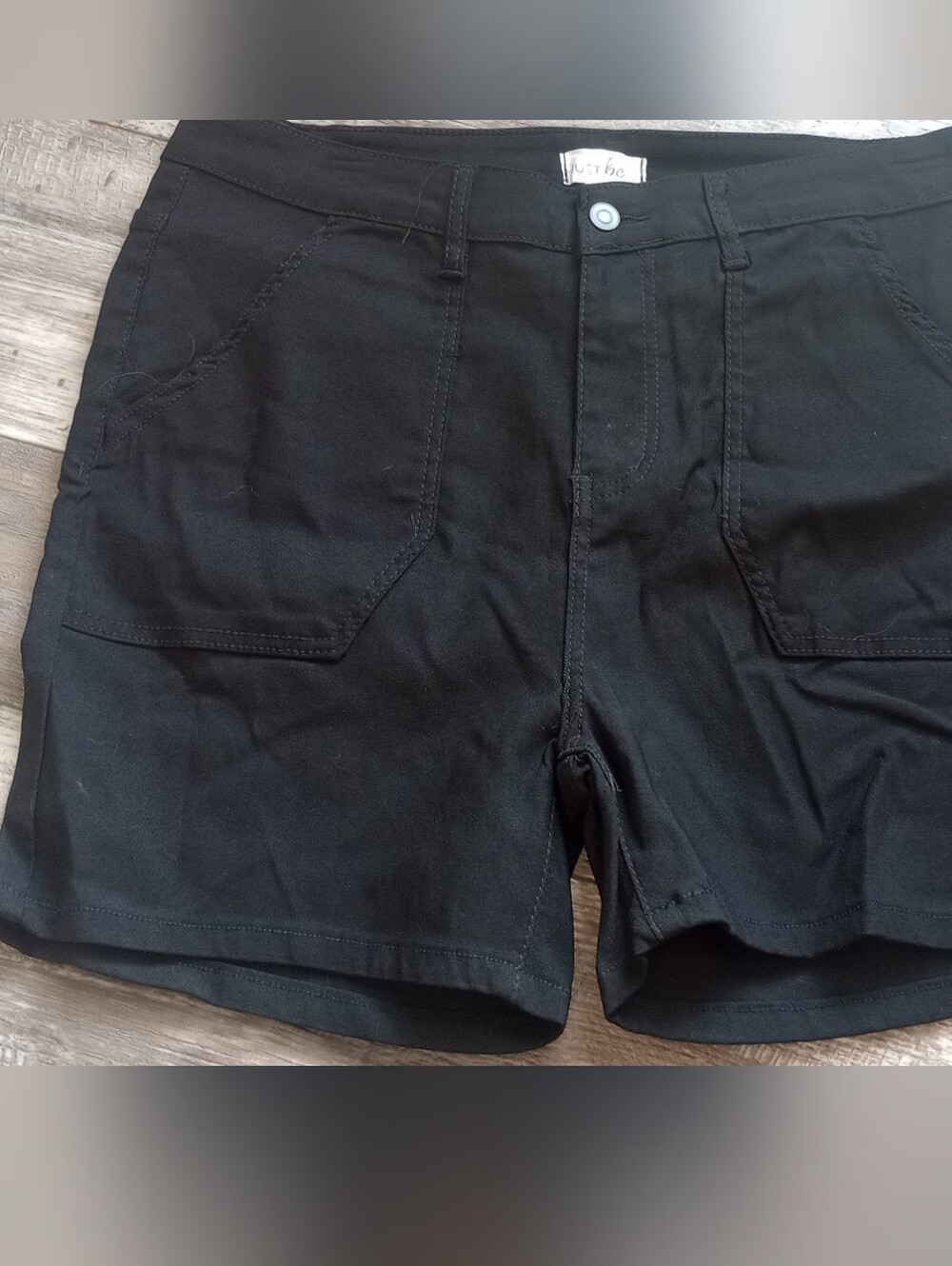 Black Just Be Brand Shorts size 1X